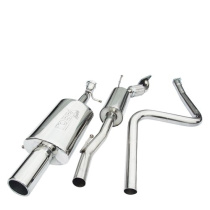 Ford Fiesta Mk6 (Zetec S) 02-07 Catback Sportavgassystem - Ljuddämpat (Only Passar ST panel) Cobra Sport